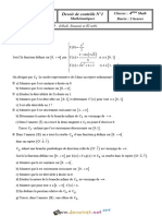 Devoir de Contôle N°1 Lycée Pilote 1er Semestre - Math - Bac Mathématiques (2018-2019) Lycée Pilote Sfax