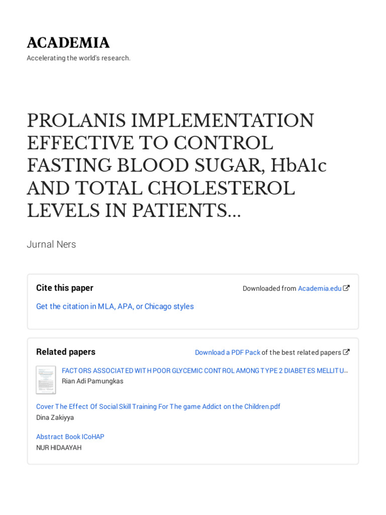 2750 12928 1 PB With Cover Page v2 | PDF | Glycated Hemoglobin | Diabetes