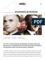 Hitler y Los Documentos de Boxheim