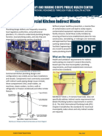 Com Kitchen Plumbing Indirect Waste Fact Sheet 2205