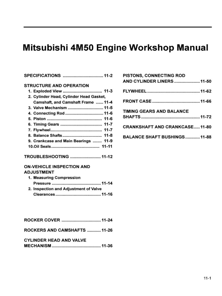2018 MITSUBISHI CANTER WORKSHOP MANUAL FREE DOWNLOAD intelligence overview
