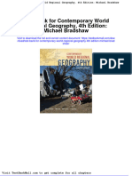 Full Download Test Bank For Contemporary World Regional Geography 4th Edition Michael Bradshaw PDF Full Chapter
