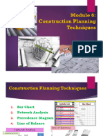 Lecture 4b - Construction Planning Technique - NEW