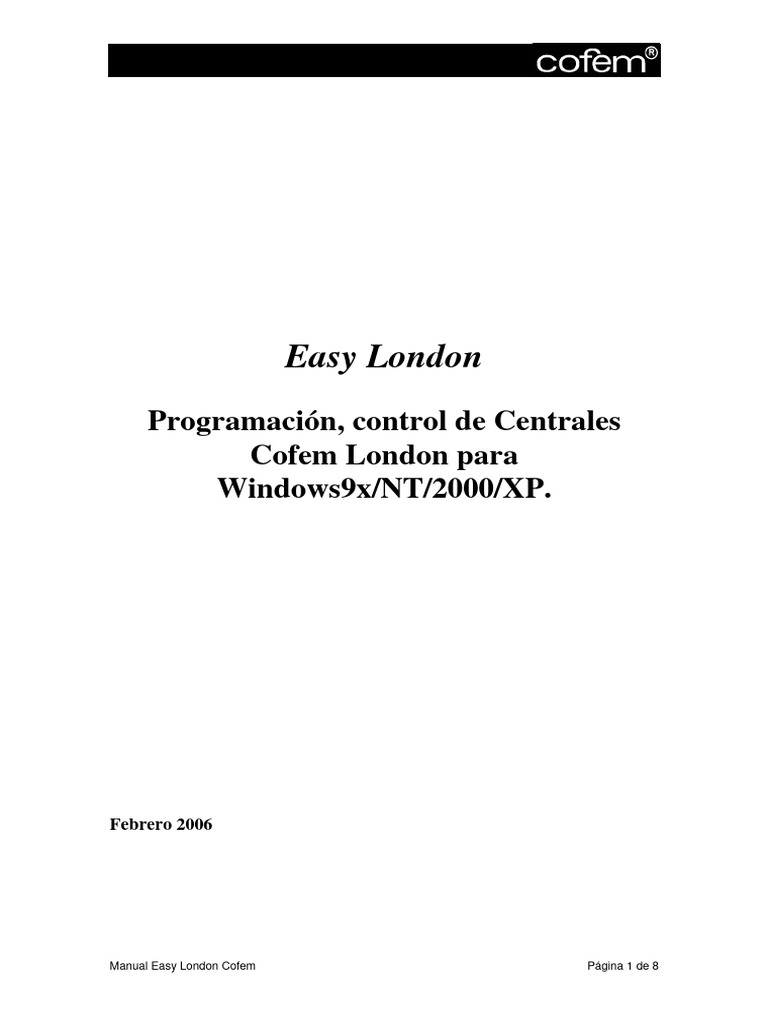 Manualeasylondon feb 06 pdf microsoft windows windows xp