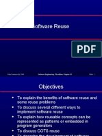 Software Reuse: ©ian Sommerville 2004 Slide 1
