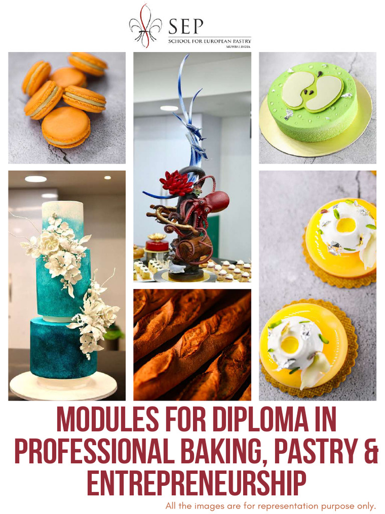 Diploma in Professional Baking, Pastry & Entrepreneurship PDF