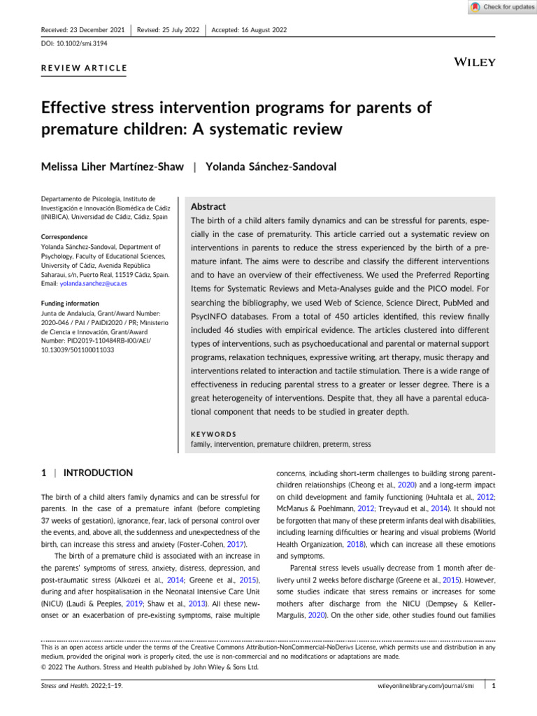 Article 38 martinez shaw 2021 pdf neonatal intensive care unit