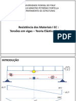 4.1 Teoria Elástica de Flexão