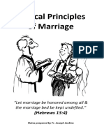 Biblical Principles of Marriage 2018