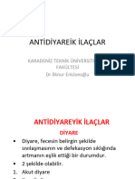 5 Anti̇di̇yarei̇k İlaçlar