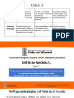 Clase 3. El Territorio Peruano