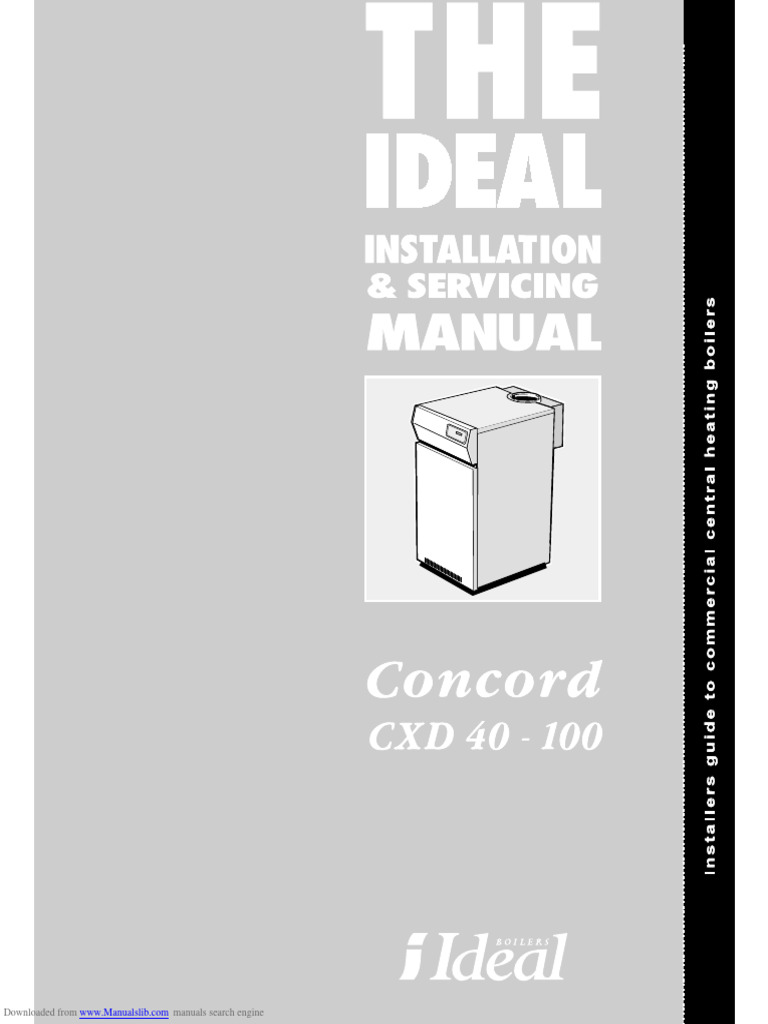 Concord cxd 40100 pdf chimney boiler