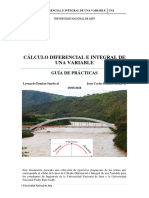 Guia de Práctica de Cálculo Diferencial e Integral de Una Variable