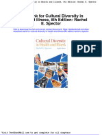 Full Download Test Bank For Cultural Diversity in Health and Illness 8th Edition Rachel e Spector PDF Full Chapter