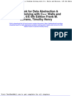 Full Download Test Bank For Data Abstraction Problem Solving With C Walls and Mirrors 6 e 6th Edition Frank M Carrano Timothy Henry PDF Full Chapter