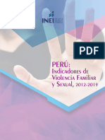 PERU INDICADORES DE VIOLENCIA FAMILIAR Y SEXUAL 2012-2019