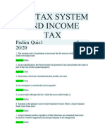Philtax System and Income Tax
