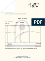 Facture Additif Consultation 23