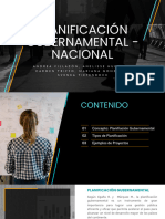 Planificación Gubernamental