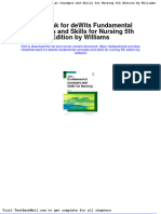 Full Download Test Bank For Dewits Fundamental Concepts and Skills For Nursing 5th Edition by Williams PDF Full Chapter