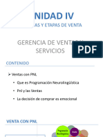 Charla Magistral Unidad 4 Gerencia de Ventas y Servicios