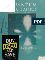 Quantum Mechanics An Accessible Introduction - Scherrer, Robert J