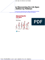 Full Download Test Bank For Discovering The Life Span 4th Edition by Feldman PDF Full Chapter