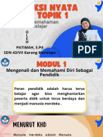 Aksi Nyata PMM Topik Merdeka Belajar