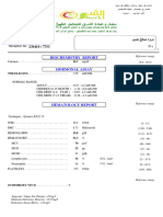 Biochemistry Report: Reception No