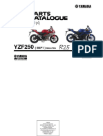Part Catalogue Yamaha YZF R25 2020 B4P1 MALAYSIA