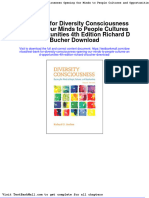 Test Bank For Diversity Consciousness Opening Our Minds To People Cultures and Opportunities 4th Edition Richard D Bucher Download