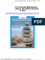 Full Download Test Bank For Discrete Mathematics With Applications 5th Edition Susanna S Epp PDF Full Chapter