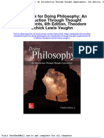 Full Download Test Bank For Doing Philosophy An Introduction Through Thought Experiments 6th Edition Theodore Schick Lewis Vaughn PDF Full Chapter