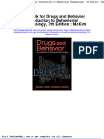 Full Download Test Bank For Drugs and Behavior Introduction To Behaviorial Pharmacology 7th Edition Mckim PDF Full Chapter