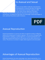 Asexual and Sexual Reproduction