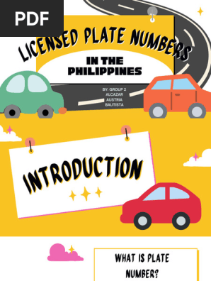 Plate Numbers