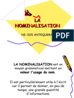 La Nominalisation