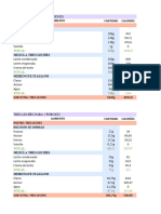 Calculo Valor Nutricional