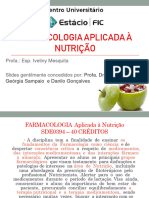 Farmacologia Aplicada À Nutrição