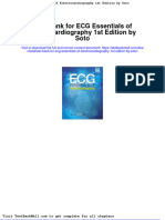 Full Download Test Bank For Ecg Essentials of Electrocardiography 1st Edition by Soto PDF Full Chapter