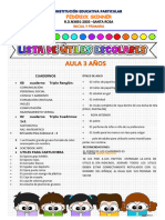 Lista de Cursos Inicial