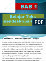 1-Belajar Teks Mendeskripsikan