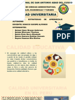 Calidad Universitaria