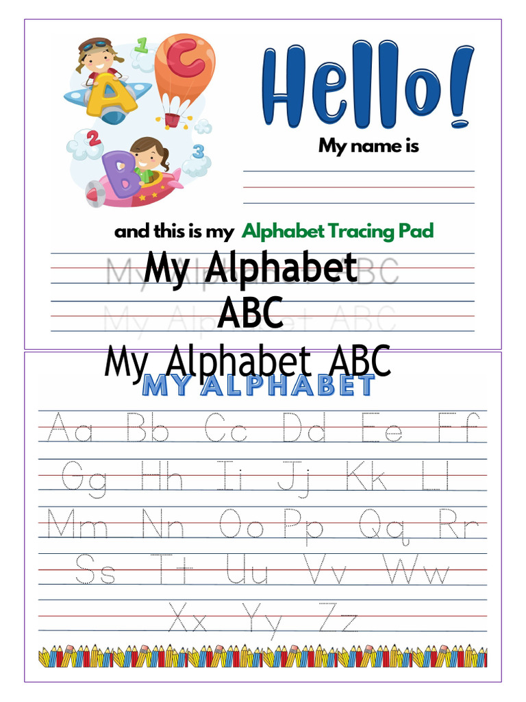 Alphabet Learning Guide | PDF