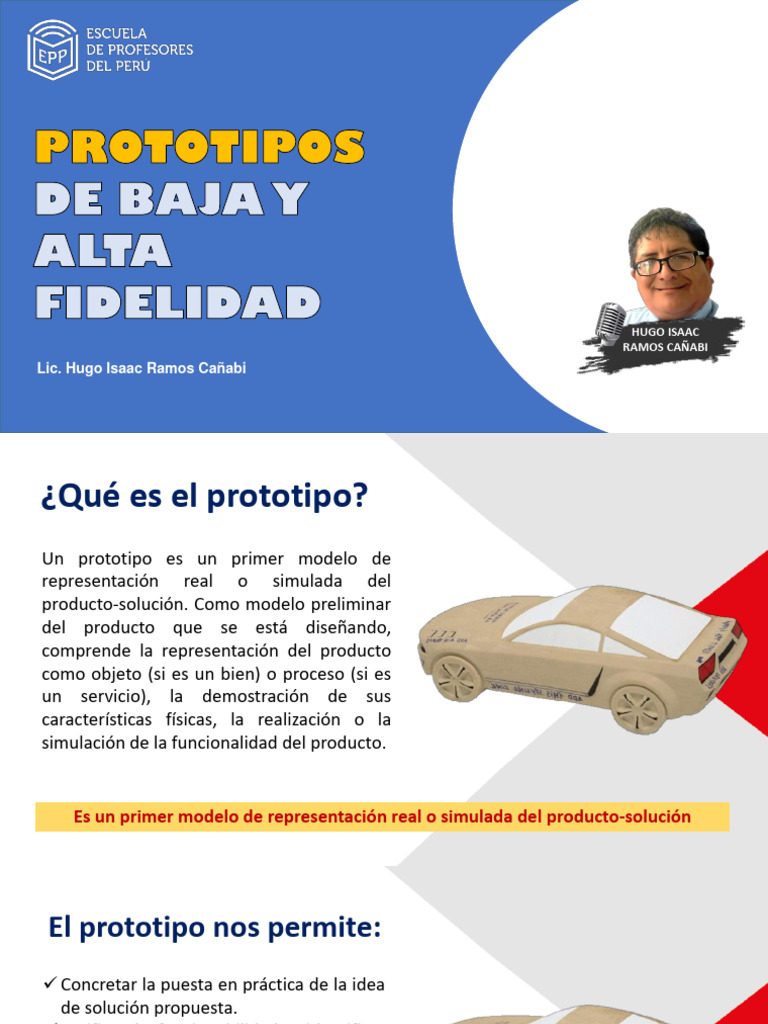 Prototipos de Baja y Alta Fidelidad | PDF | Dibujo | Diseño
