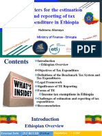 DRM and Tax Expenditures 2021 - Panel 2 Ethiopia