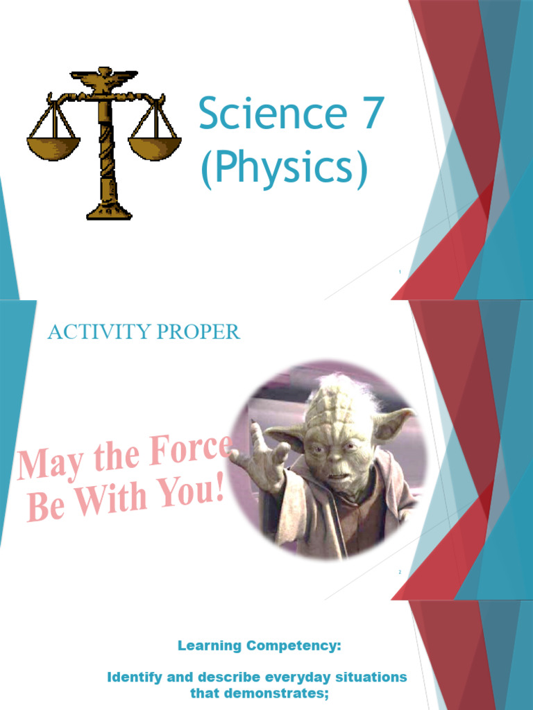 Balanced and unbalanced forces pdf force physics