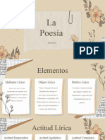 La Poesía - Elementos.