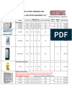 Rental Price List - Fhi 2023