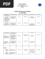 Science Action Plan